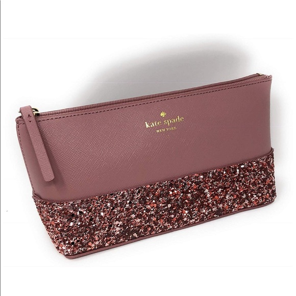 kate spade Handbags - NWT Kate Spade dustypeony cosmetic bag dustypeony